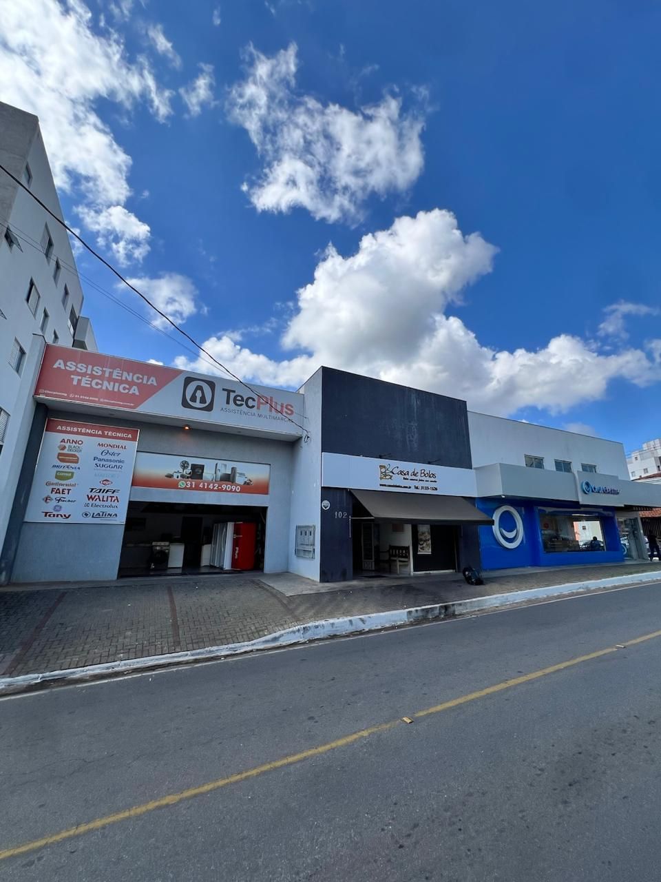 Fachada da TecPlus em Lagoa Santa